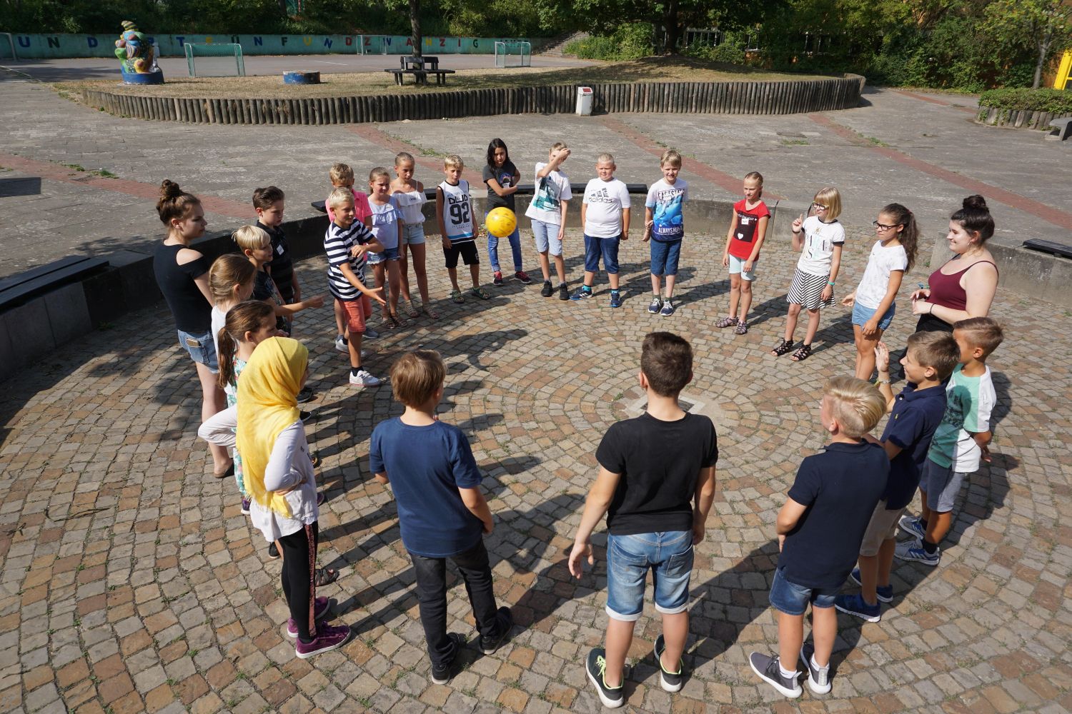 Kennenlernen neuer schüler